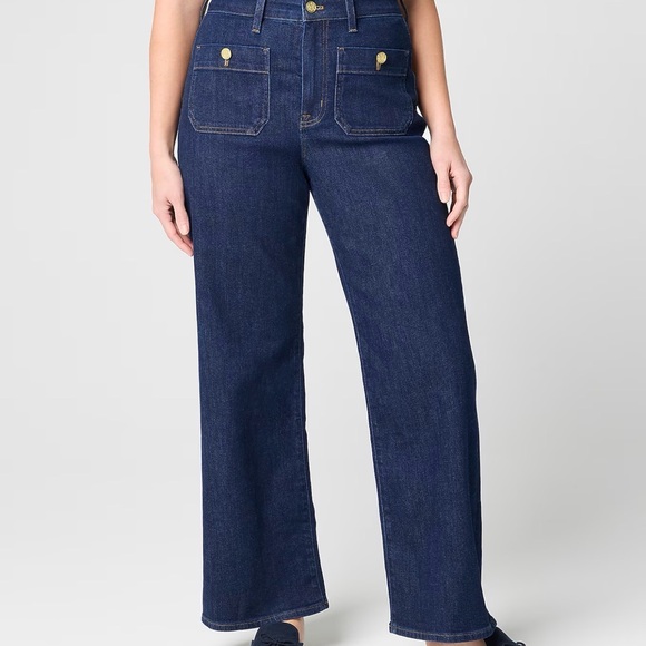 J. Crew Denim - J. Crew Dark Blue Flare Jeans